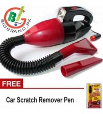 Latest Car Vacuum Cleaner With Free Scratch Remover Pen